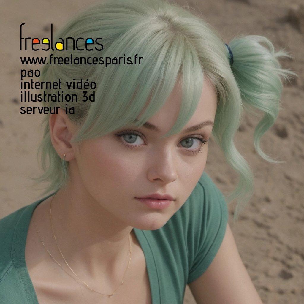 Pao mise en page internet vidéo illustration 3d serveur IA générative AI freelance paris studio de création magazines 8l464qr0